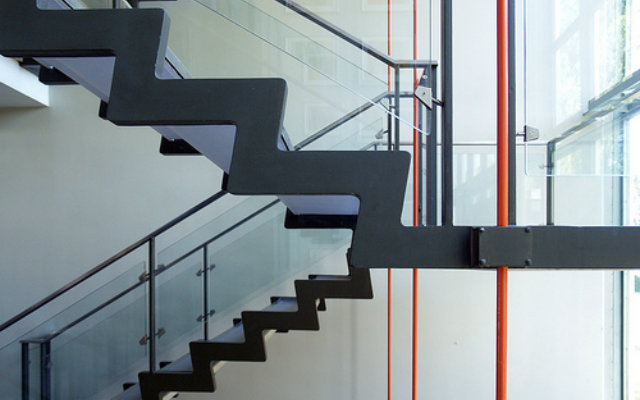 Stairs which have been created using an architect