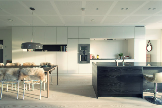 Modern kitchen design using technology